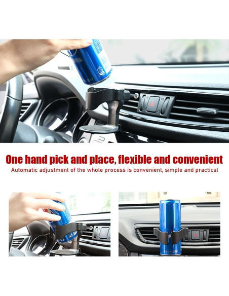 Soporte para Taza de Coche Suvnie Ajustable para Ventilación