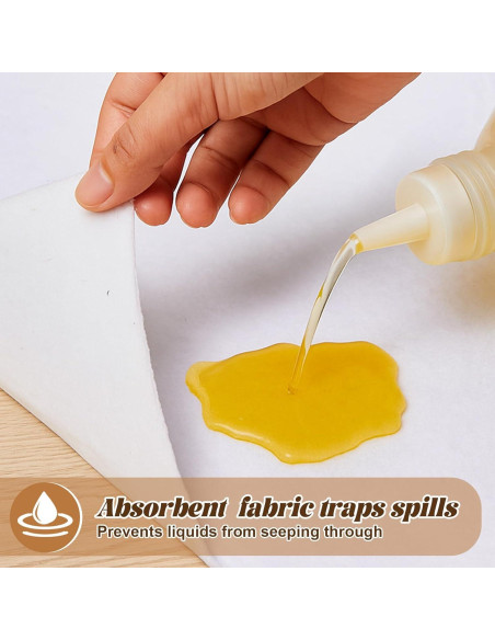 Forro Autoadhesivo de Fieltro Mindsoft 30x300 cm Blanco