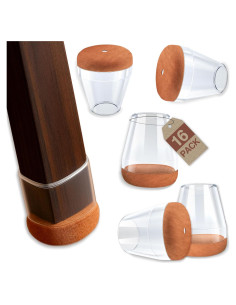 Protectores de Piso Soundbox - 16 Almohadillas Antideslizantes