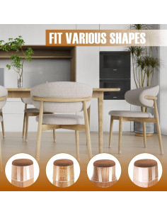 Protectores de Piso Soundbox - 16 Almohadillas Antideslizantes 2