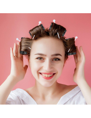 Rodillos para Rizar Cabello Willbond 20 Piezas Malla 6.35cm