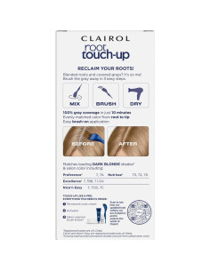 Tinte Permanente Clairol Nice'n Easy 7 Rubio Oscuro - Paquete de 2 2