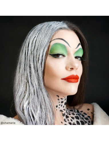 Tinte de Cabello Blanco Lavable Mehron 133 ml - Profesional