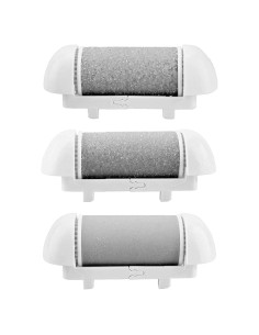 3 Cabezas de Rodillo de Reemplazo Crevauh para Pedicura