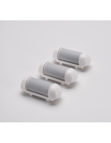 3 Cabezas de Rodillo de Reemplazo Crevauh para Pedicura