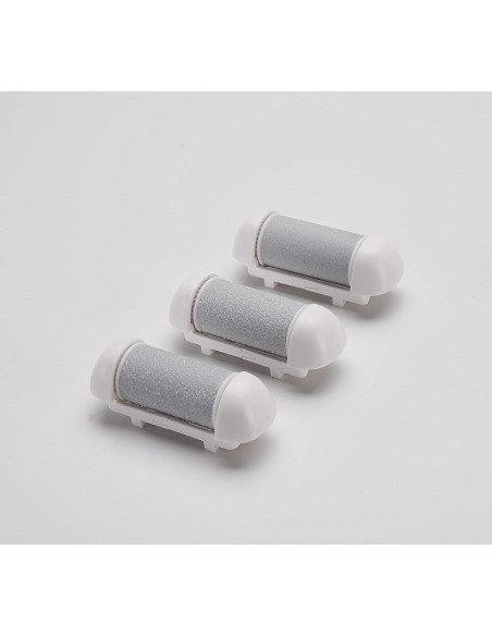 3 Cabezas de Rodillo de Reemplazo Crevauh para Pedicura