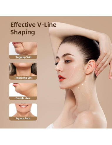 Correa Facial Reutilizable V-Line YUMO para Dormir y Yoga