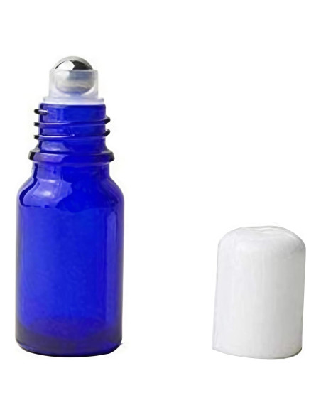 Botellas de vidrio azul 30ml ASTRAQLE 3PCS con rodillo