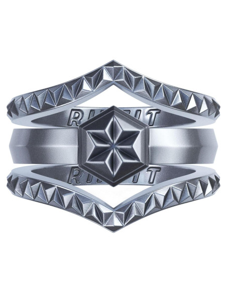 Anillos de Silicona Rinfit para Mujeres - Boda y Moda - Plata