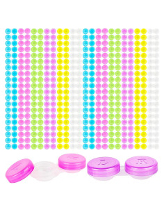 180 Estuches para Lentes de Contacto Coloridos Spaluck