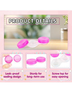 180 Estuches para Lentes de Contacto Coloridos Spaluck 2
