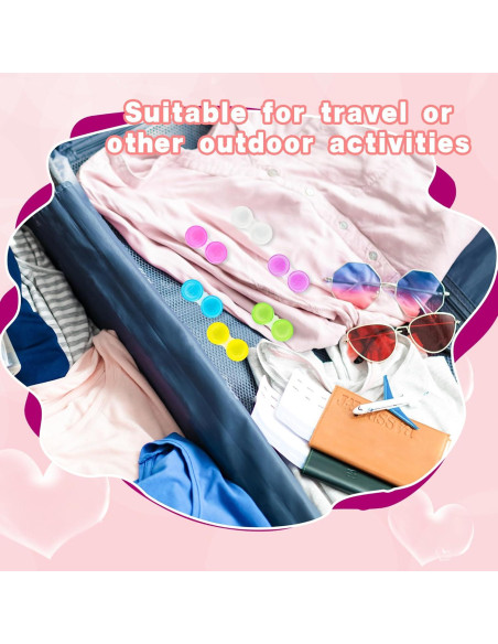 180 Estuches para Lentes de Contacto Coloridos Spaluck