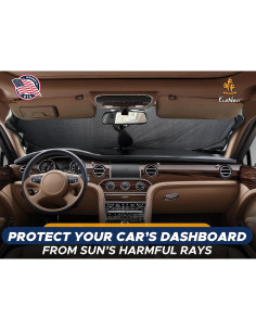 Protector Solar para Parabrisas EcoNour 300T Azul 162.56x81.28 cm 2