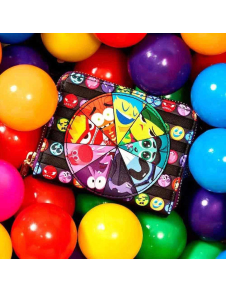 Cartera Loungefly Pixar Inside Out 2 - Cuero Vegano