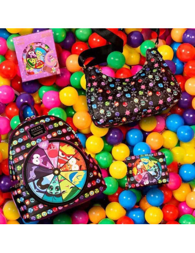 Cartera Loungefly Pixar Inside Out 2 - Cuero Vegano