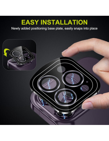 Protector de Lente de Cámara WSKEN para iPhone 14 Pro Max/Pro