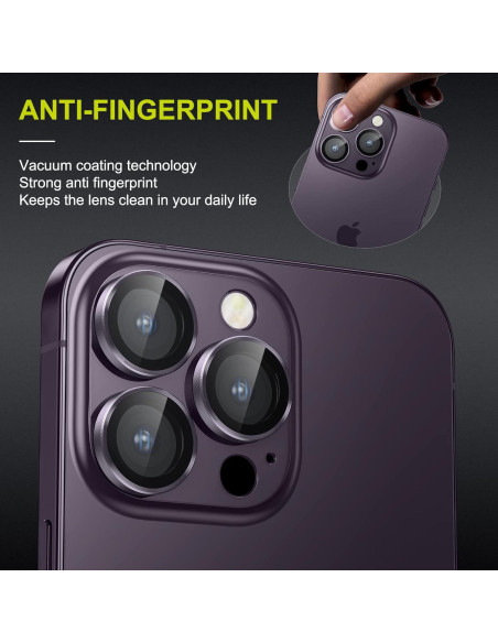 Protector de Lente de Cámara WSKEN para iPhone 14 Pro Max/Pro