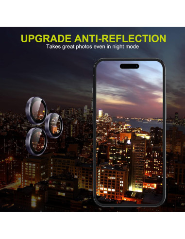 Protector de Lente de Cámara WSKEN para iPhone 14 Pro Max/Pro