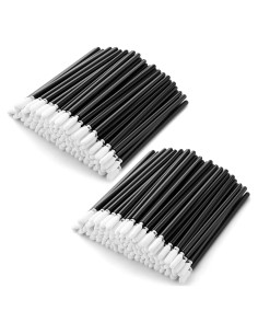 Palitos de limpieza de espuma AAwipes 200pcs 3.4mm negro