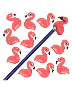 Borradores en Forma de Flamenco ArtCreativity - 12 Pcs