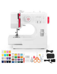 Máquina de Coser BUXFMHT 728 Mini Portátil 14 Patrones