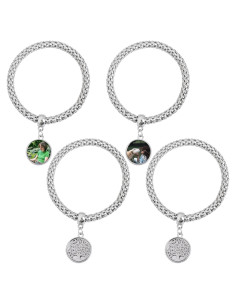 Pulseras de Sublimación en Blanco Framendino - 4 Piezas