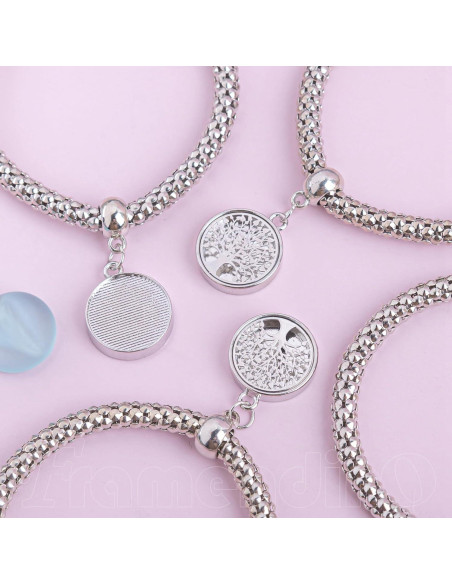 Pulseras de Sublimación en Blanco Framendino - 4 Piezas