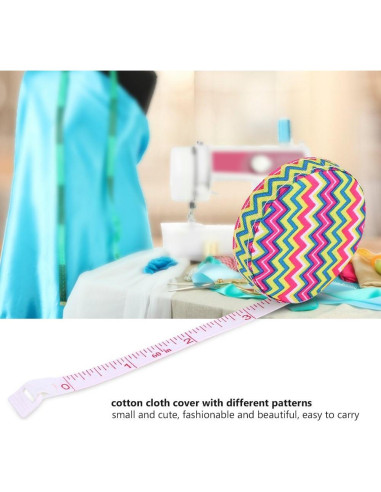 Cinta Métrica Retráctil Yosoo 150cm Doble Cara Suave 4pcs