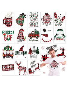 Vinilo de Transferencia Térmica Navidad Epakh 16 Piezas 29.5x22.9cm