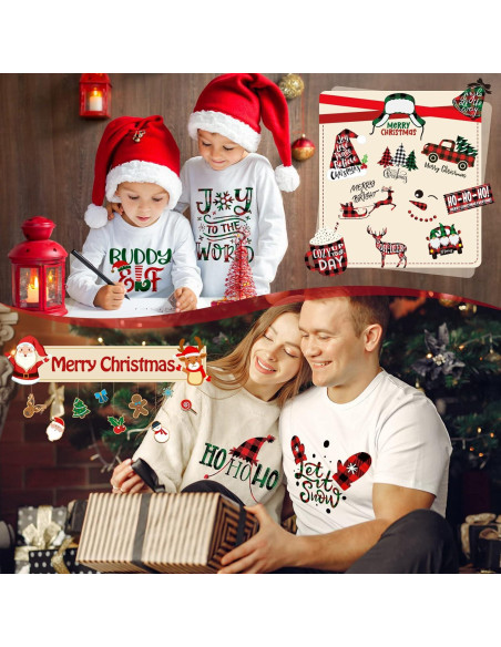 Vinilo de Transferencia Térmica Navidad Epakh 16 Piezas 29.5x22.9cm