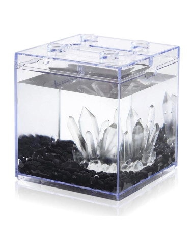Mini Acuario para Betta Tsxurepaw 0.76L Apilable 360
