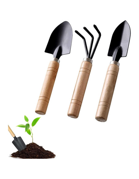 Juego de Herramientas de Jardín Mini DIMROM GTS-3 3 Piezas