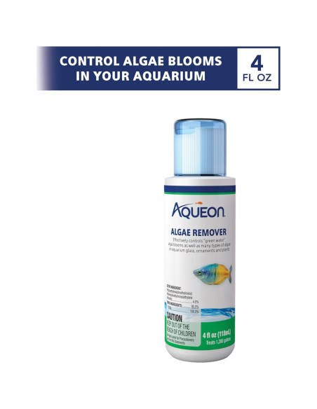 Removedor de Algas Aqueon 113 g para Acuarios de Agua Dulce
