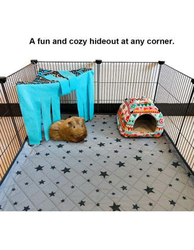 Escondite para Cobayas RIOUSSI Triángulo Geométrico 30.48 cm