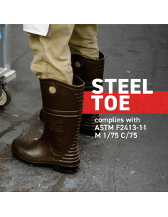 Botas de Seguridad Dunlop Durapro Punta de Acero 10 US 2