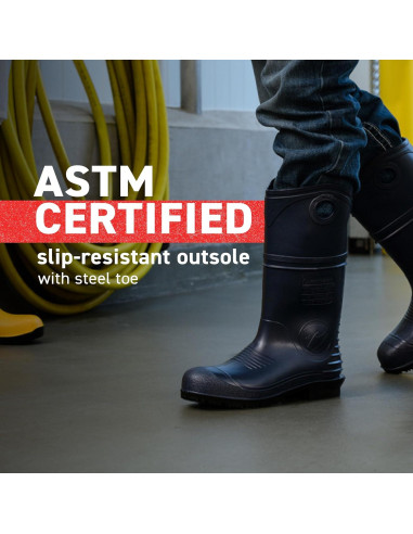 Botas de Seguridad Dunlop Durapro Punta de Acero 10 US