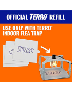Recarga de Trampas para Pulgas TERRO T231 - 3 Tarjetas de Pegamento 2