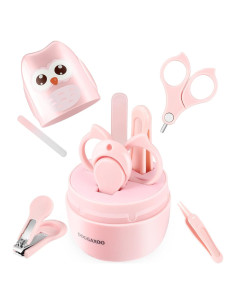 Kit de Cuidado para Bebés DOOGAXOO 4 en 1 Rosa