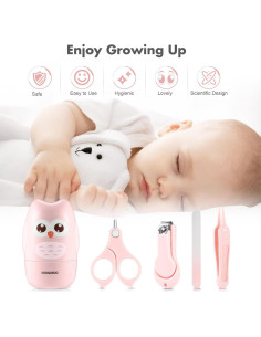 Kit de Cuidado para Bebés DOOGAXOO 4 en 1 Rosa 2