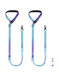 Arnés de Seguridad para Perros Relux Ajustable Azul 2 Piezas