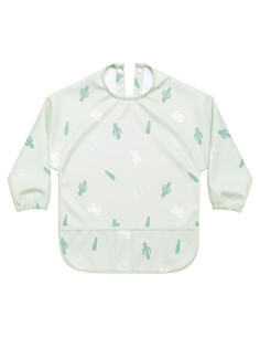 Juego de Baberos de Silicona Angora para Bebés - Ajustables e Impermeables