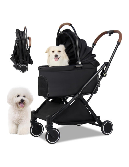 Carrito para Mascotas Totoro Ball Plegable 3 en 1 Soporta 20 kg