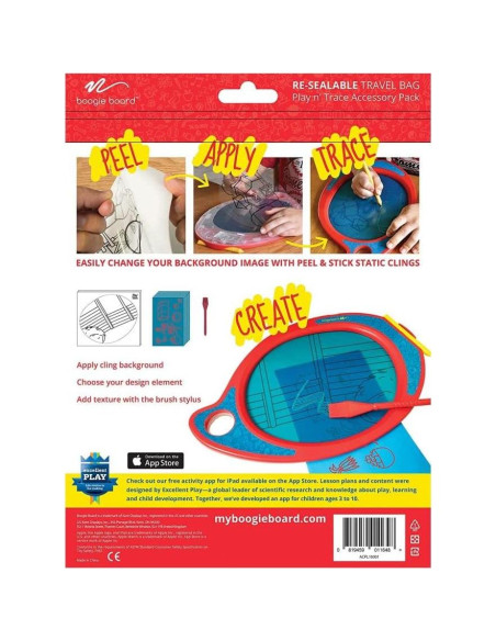 Paquete de Plantillas Play n Trace Boogie Board Sueño de Princesa