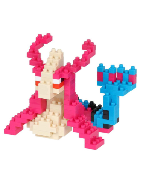Nanoblock Milotic Pokémon - Kit de Construcción 200 Piezas