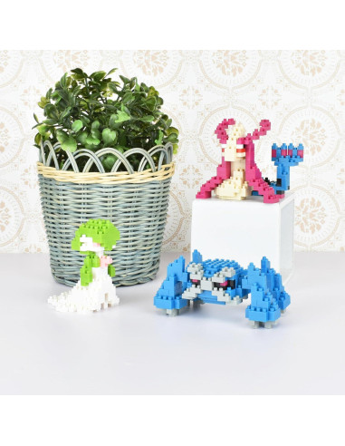 Nanoblock Milotic Pokémon - Kit de Construcción 200 Piezas