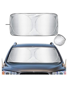 Sombrilla Plegable para Parabrisas LhyBtm 150x70 cm UV