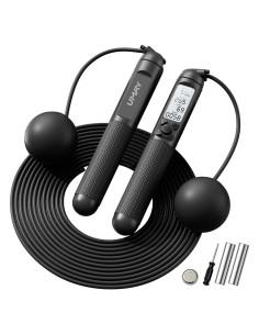 Cuerda de Salto Inteligente UMAY Sin Cable Ajustable con Pantalla LCD