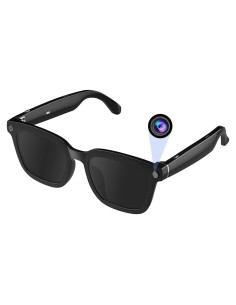 Gafas Inteligentes QJF con Cámara 1080P y Bluetooth