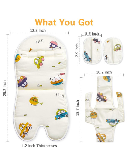 Cojín para Columpio Infantil FEISIKE 32x19 cm Desmontable