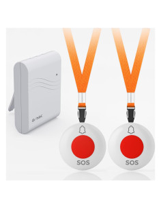 Botón de Llamada Inalámbrico OLINK para Ancianos 600m